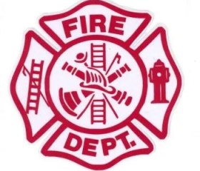Fire Dept Decal / Sticker