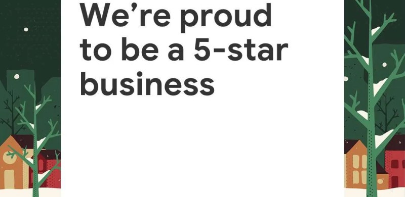 Google Rating 5 - Social Post