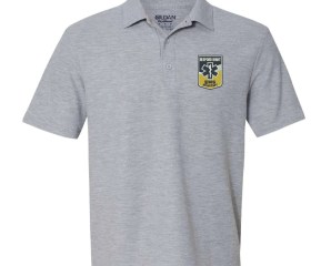 Grey - Instructor Uniform Polo S/S w/RREMSA Logo (Adjunct Instructors Only)